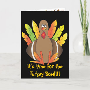 Invitación Turkey Bowl