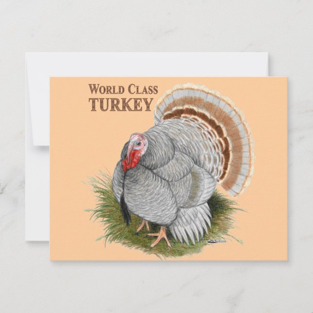 Invitación Turquía: Clase mundial (Anverso)