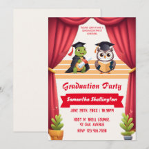 "Turtley Sabio: Una Owl-stravaganza de Graduación!