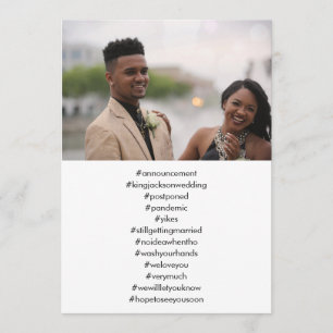 Invitación Tus 12 Mejores Hashtags para Fotos de Bodas Pospue
