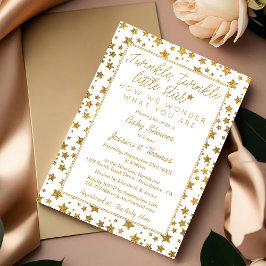 Invitación Twink, Twinkle Little Star Baby Shower