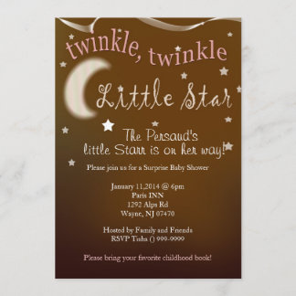 Invitación Twinkle, gilipollas, pequeña estrella
