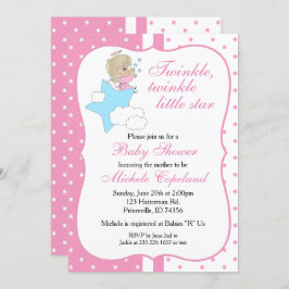 Invitación Twinkle, Pequeña Estrella Twinkle - Niña Bebé