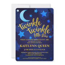 Twinkle Twinkle Género Baby Shower neutral