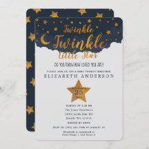 Twinkle Twinkle Little Star Baby Shower