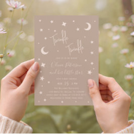 Invitación Twinkle Twinkle Little Star Baby Shower