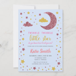 Invitación Twinkle Twinkle Little Star Baby Shower