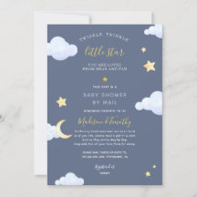 Twinkle Twinkle Little Star Baby Shower por correo