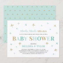 Twinkle Twinkle Little Star Boy Baby Shower