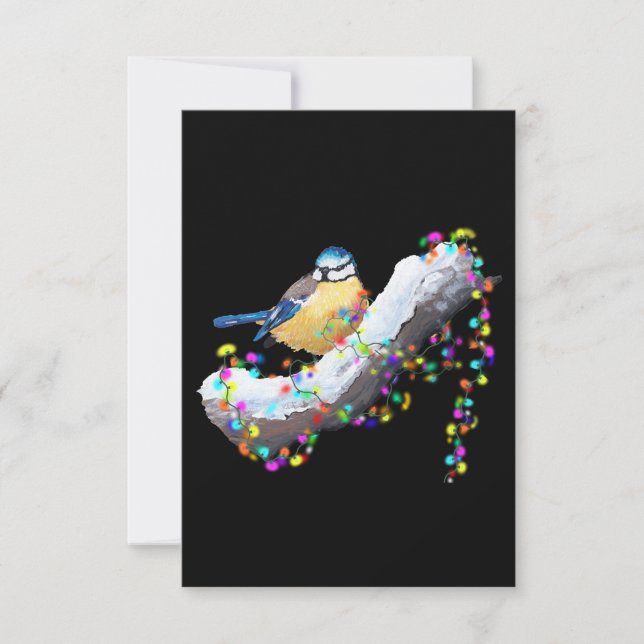 Invitación Twinkle Twinkle Little Tit (Anverso)