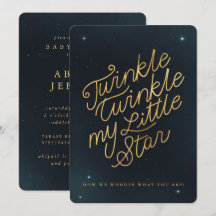 Twinkle twinkle mi pequeña estrella