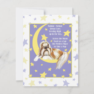 Invitación Twinkle Twinkle Shih Tzu