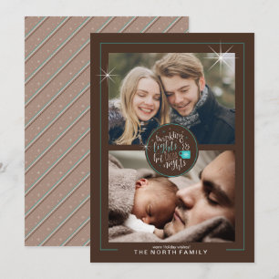 Invitación Twinkling Luces calientes Noches de cacao Dos foto