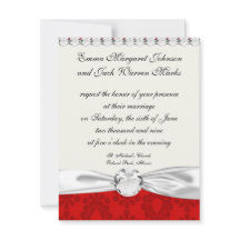 two tone red damask