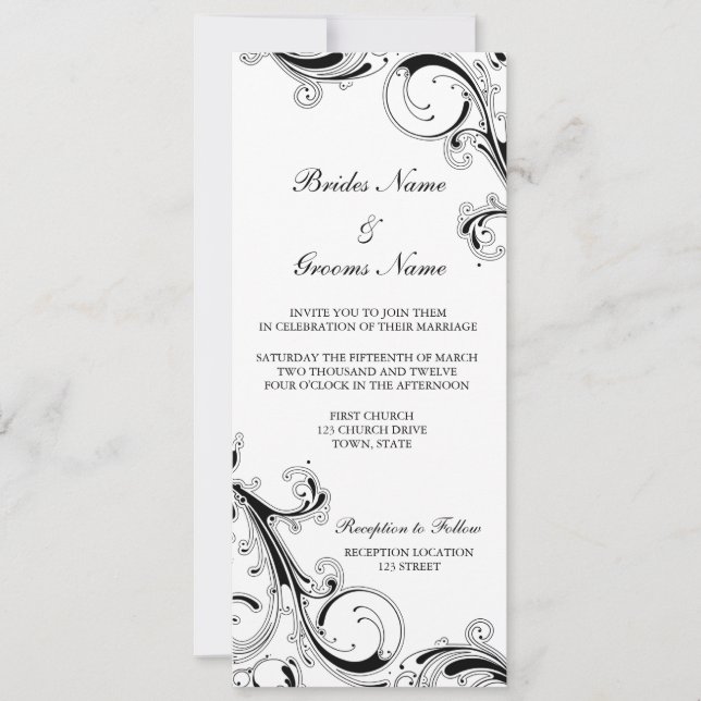 Invitación uc filconde 3,5 x 9 en mayúsculas (Anverso)