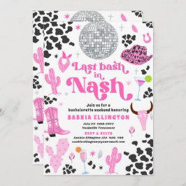 Invitación Última Bash En El Itinerario De Nash Bachelorette 