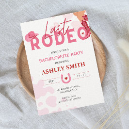 Invitación Última Bodega Rosada de la Fiesta de la Bachelette