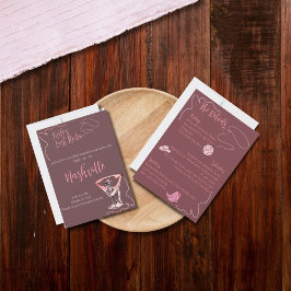 Invitación Última fiesta de Bachelorette Rodeo