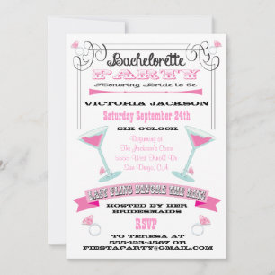 Invitación Última huida antes de la fiesta de la bachillerato