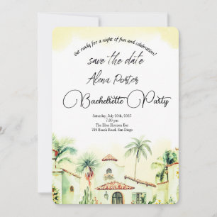 Invitación Última juerga antes de la despedida de soltera con