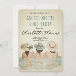 Invitación Última juerga antes de la despedida de soltera del