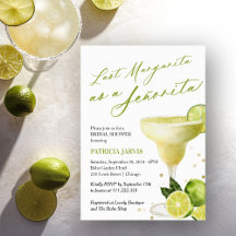 Última Margarita como Señorita Despedida de Solter