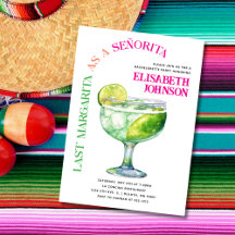 Última Margarita de Moda como una Señorita Despedi
