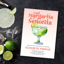 Última Margarita de Moda como una Señorita Despedi