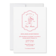 Última soltera de rodeo de novia