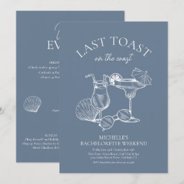 Invitación Última Tostada En El Fin De Semana De Bachelorette