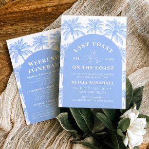 Invitación Última Tostada En El Fin De Semana De Bachelorette