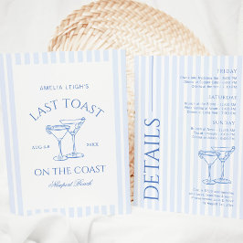 Invitación Última Tostada En El Fin De Semana De Bachelorette