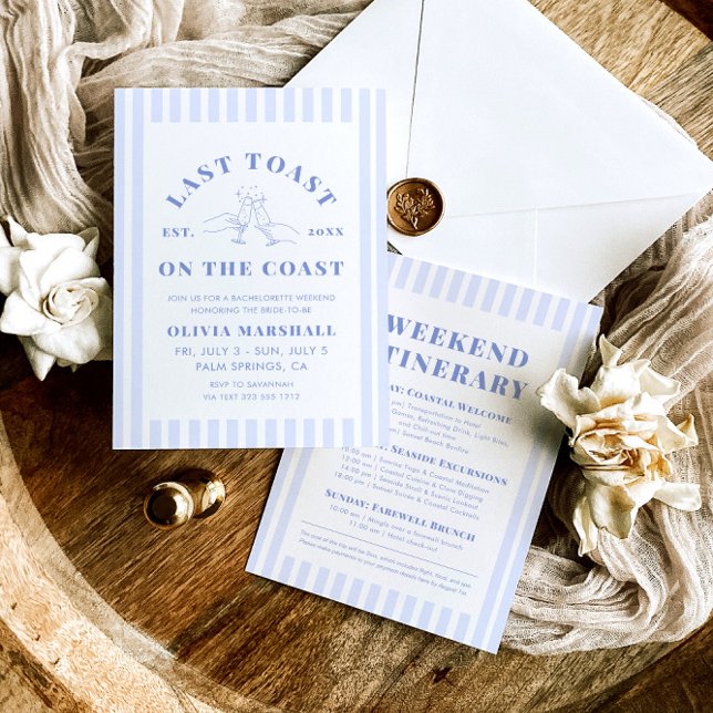 Invitación Última Tostada En El Fin De Semana De Bachelorette (Subido por el creador)