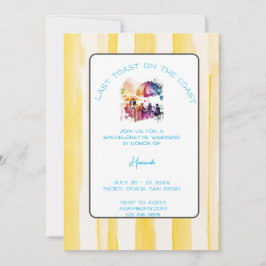 Invitación Última Tostada En El Fin De Semana De Bachelorette