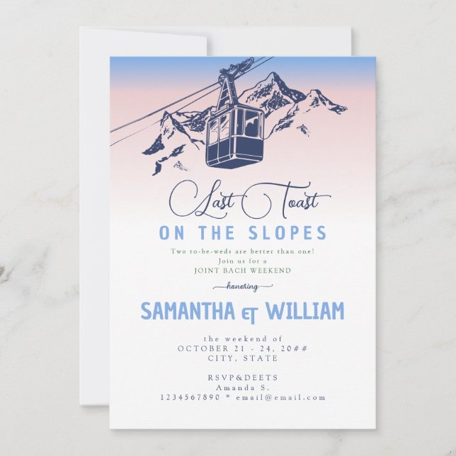 Invitación Última Tostada En El Fin De Semana De La Pista De  (Anverso)