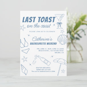 Invitación Última Tostada En La Bachelorette De La Costa