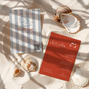 Invitación Última tostada en la Costa de la Bachelorette Week