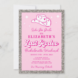 Invitación Última Vaquera de la Fiesta de Despedida
