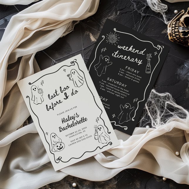 Invitación Último Boo antes de hacer Bachelorette de Hallowee (Subido por el creador)