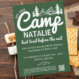 Invitación Último Camino Antes De La Fiesta De La Bachelorett