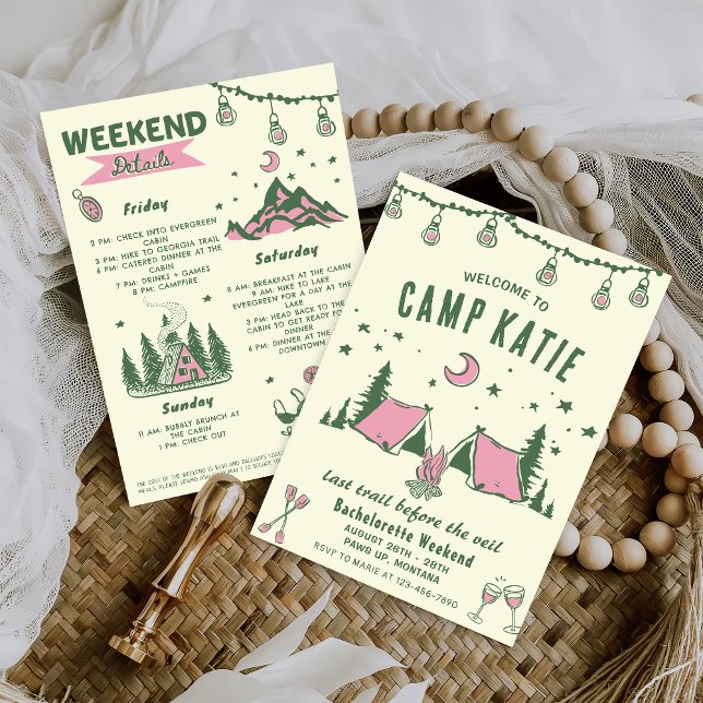 Invitación Último Camino Antes De La Fiesta De La Bachelorett (Subido por el creador)