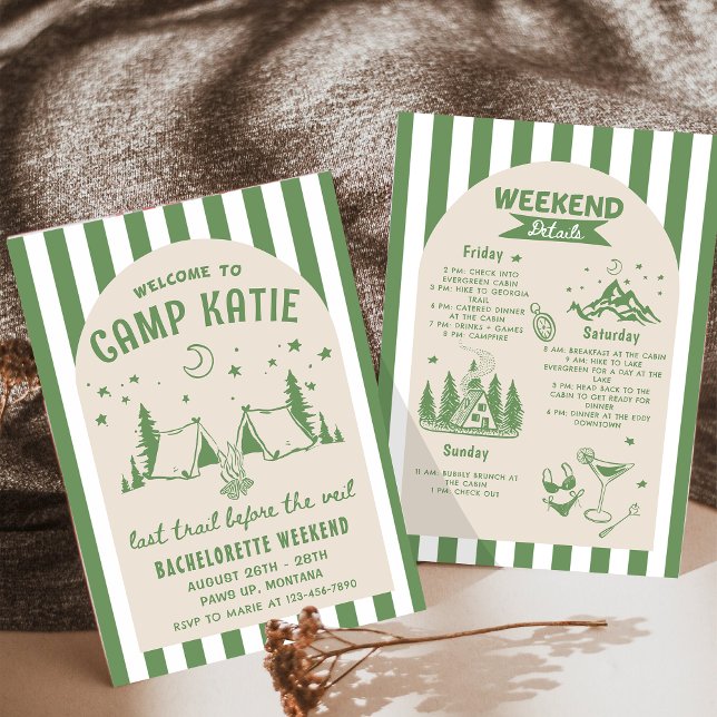 Invitación Último Camino Antes De La Fiesta De La Bachelorett (Subido por el creador)