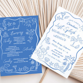 Invitación Último chapuzón Fin de semana de playa de despedid