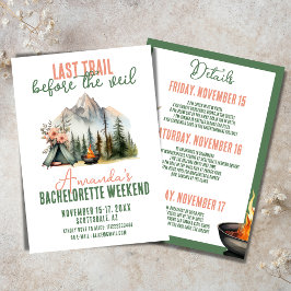 Invitación Último fin de semana de verano de Bachelorette Iti