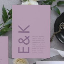 Ultra Dusto Rosa Púrpura Moderno Negrita Gran Mono