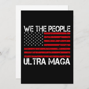 Invitación Ultra Maga Pro Trump 2024 Funny Republicano