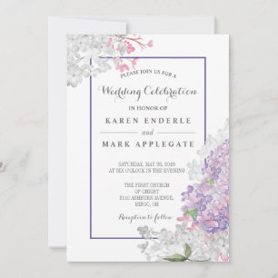 Invitación UltraLilacs en flor