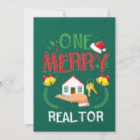 Un Agente Inmobiliario Alegre Navidad Fea