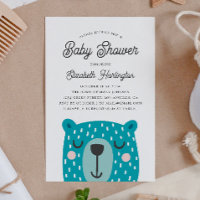 Un animal gracioso para el chico. Bebé de oso azul