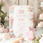 Invitación Un año dulce de primer cumpleaños<br><div class="desc">Un año dulce 1er cumpleaños Invitación Artículos coincidentes disponibles.</div>